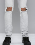 Waimea Grey Bleach Wash Jeans (M8176)