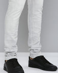 Waimea Grey Bleach Wash Jeans (M8172)