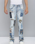 Waimea Blue Wash Jeans (M8018)