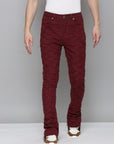 Waimea Burgundy Jeans (M5756)