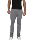 Grey Super Stacked Sweats