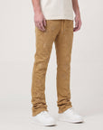 TIMBER STACKED TERRY PANTS WITH STAR PATCHES