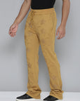 TIMBER STACKED TERRY PANTS WITH STAR PATCHES