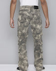 CAMO RELAXED FIT JEAN WITH CARGO POCKETS