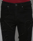 Waimea Jet Black Jeans (M5804)