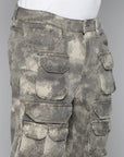 CAMO RELAXED FIT JEAN WITH CARGO POCKETS