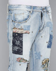Waimea Blue Wash Jeans (M8018)