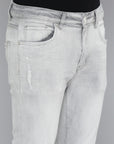 Waimea Grey Bleach Wash Jeans (M8176)