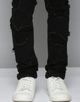 Waimea Jet Black Jeans (M5804)