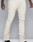 Men's Stacked Fit Bone Color Jeans