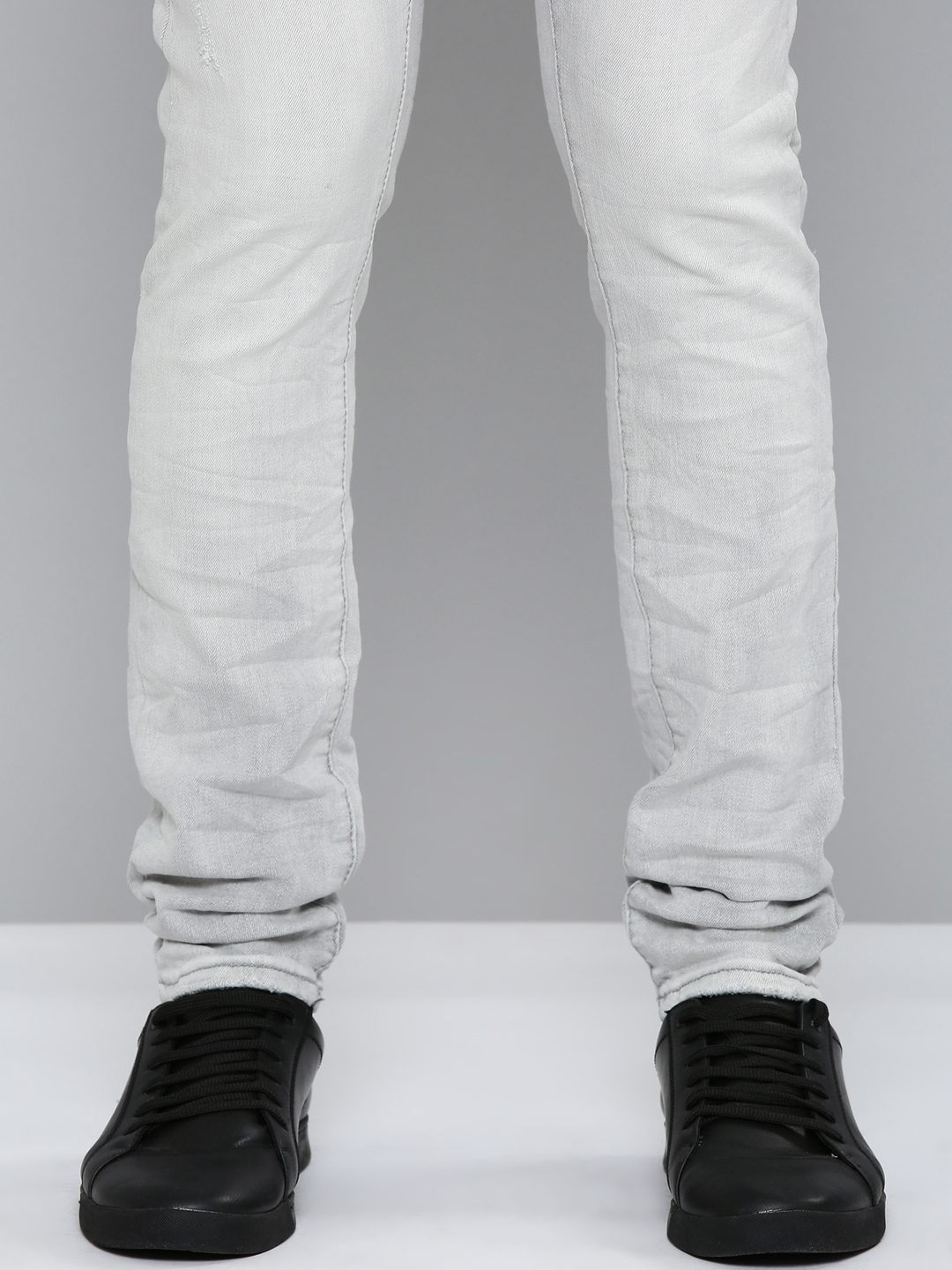 Waimea Grey Bleach Wash Jeans (M8172)
