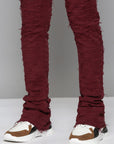 Waimea Burgundy Jeans (M5756)