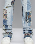 Waimea Blue Wash Jeans (M8018)