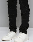 Waimea Jet Black Jeans (M5804)