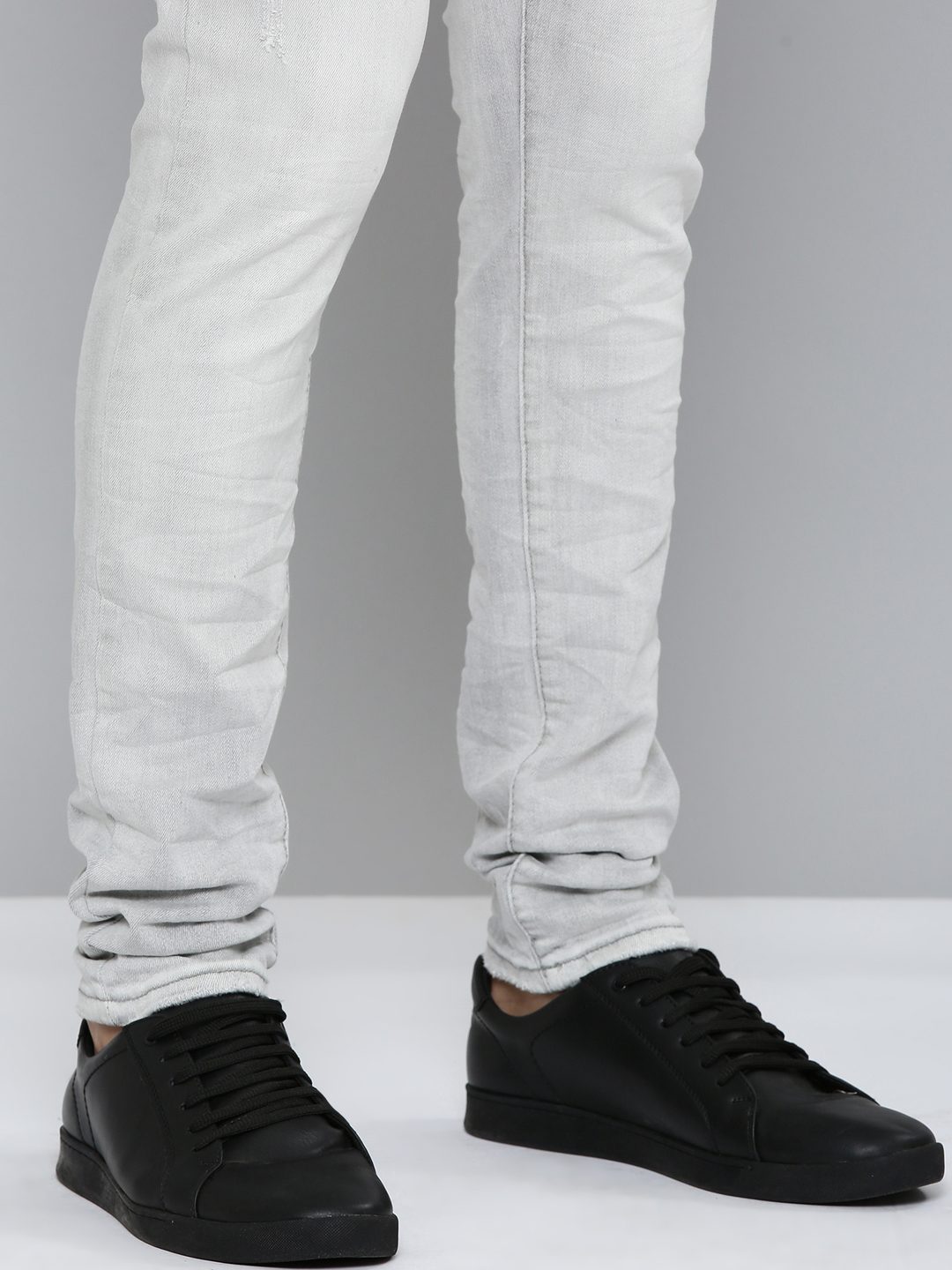 Waimea Grey Bleach Wash Jeans (M8172)