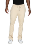 Waimea Khaki Stacked French Terry Fit Pants