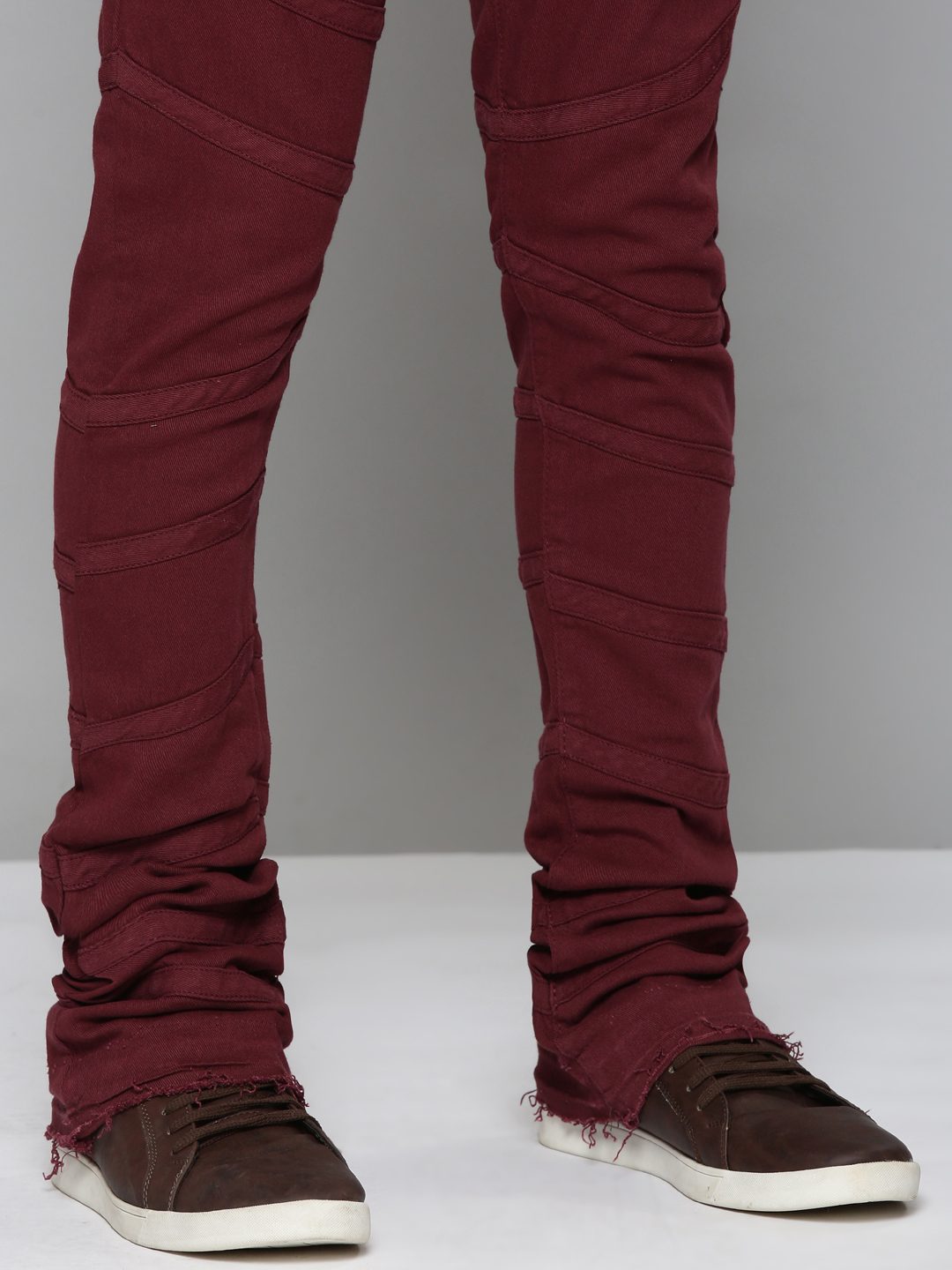 Waimea Burgundy Jeans (M5854)