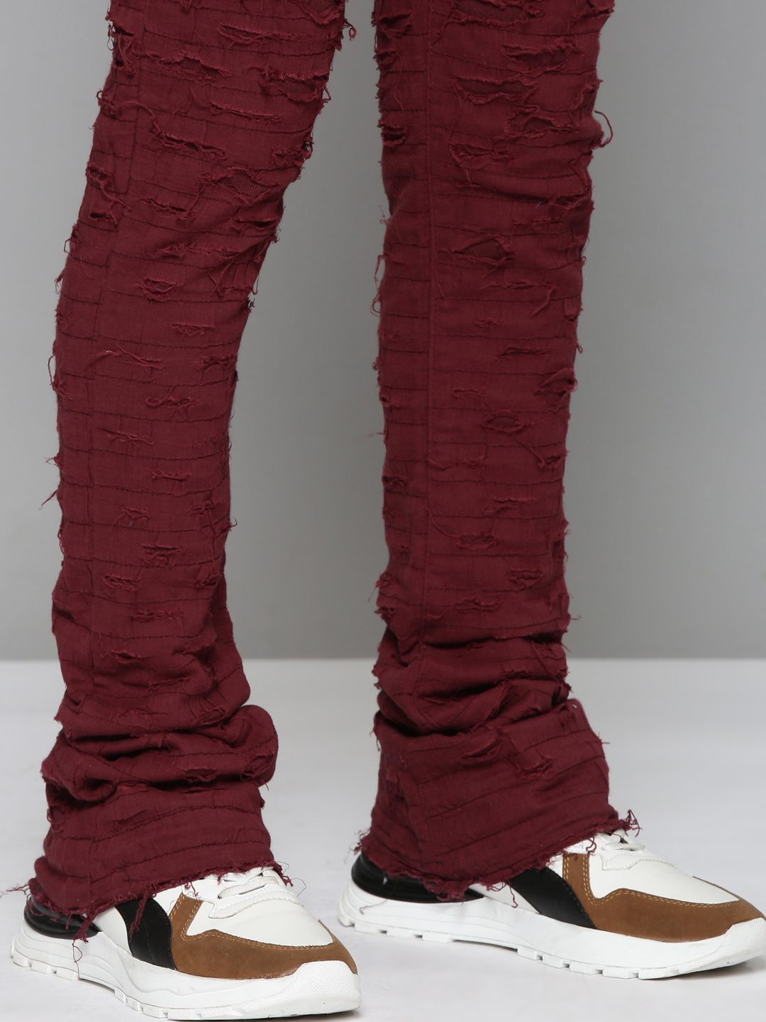 Waimea Burgundy Jeans (M5756)