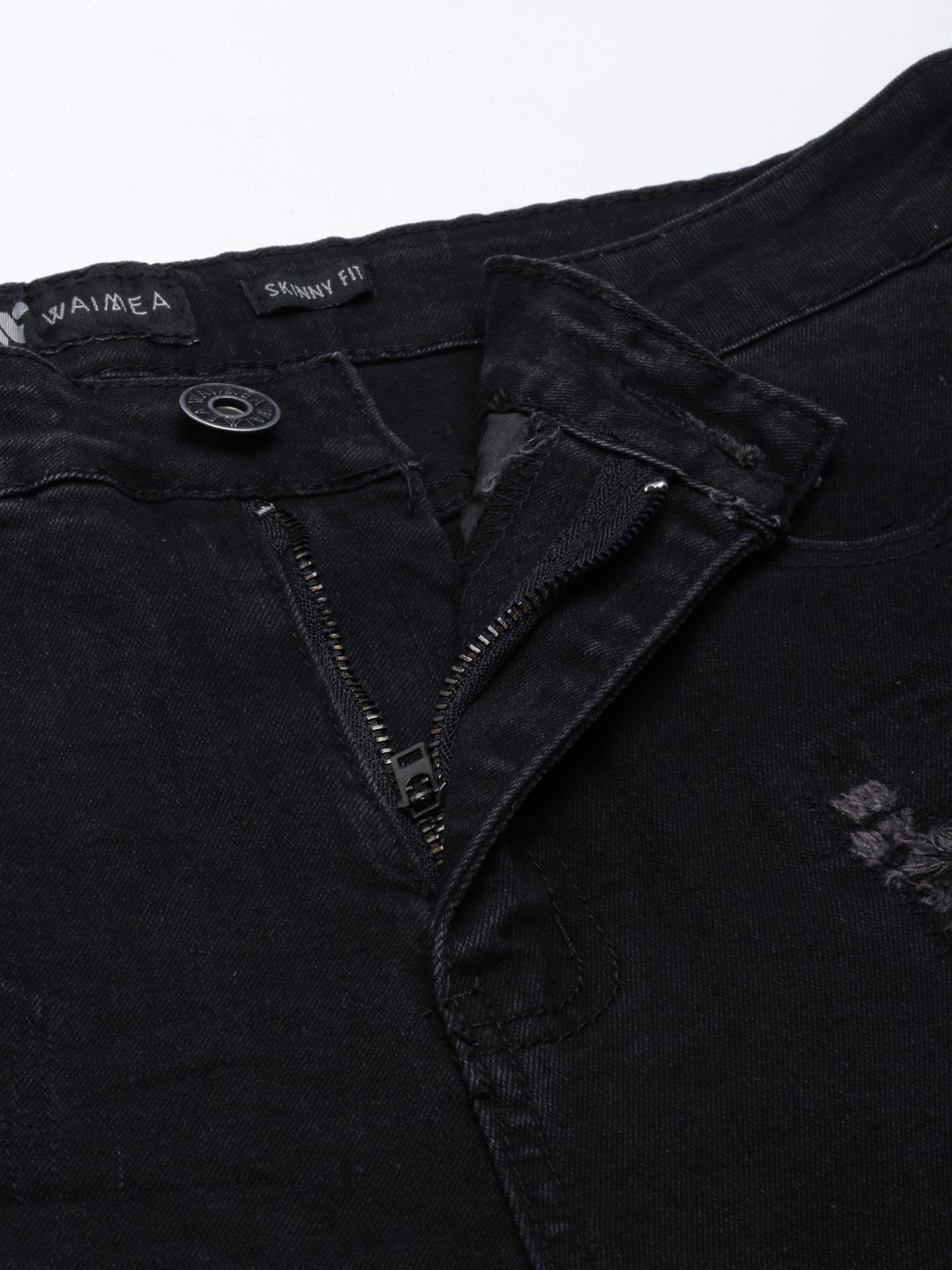 Waimea Jet Black Jeans (BOM5613)