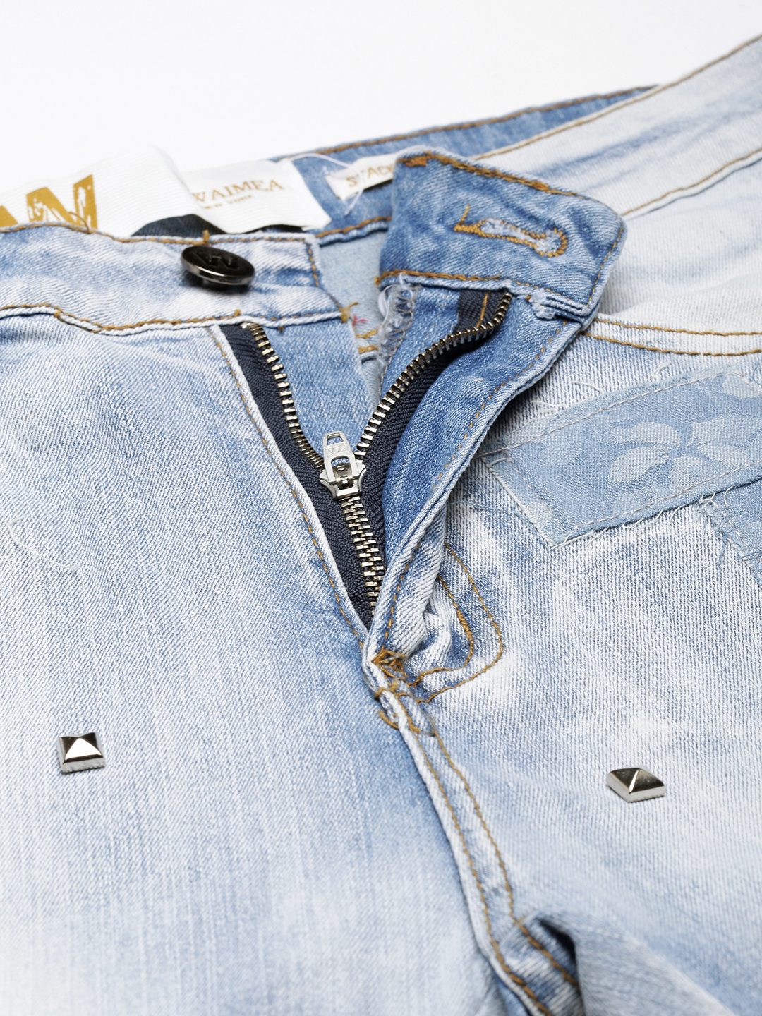 Waimea Blue Wash Jeans (M8018)