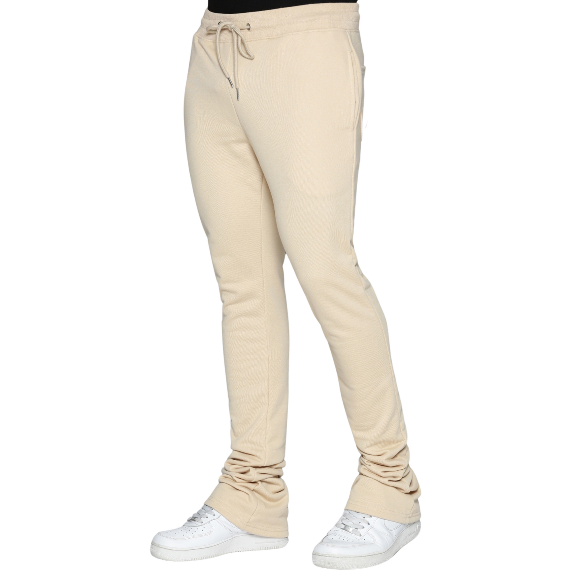 Waimea Khaki Stacked French Terry Fit Pants