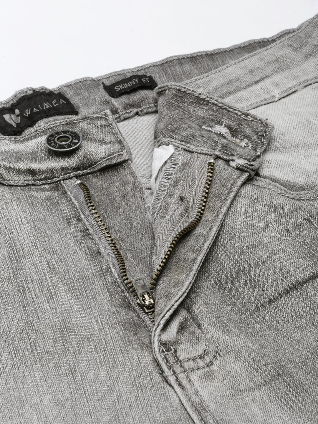 Waimea Grey Bleach Jeans (BOM5710)