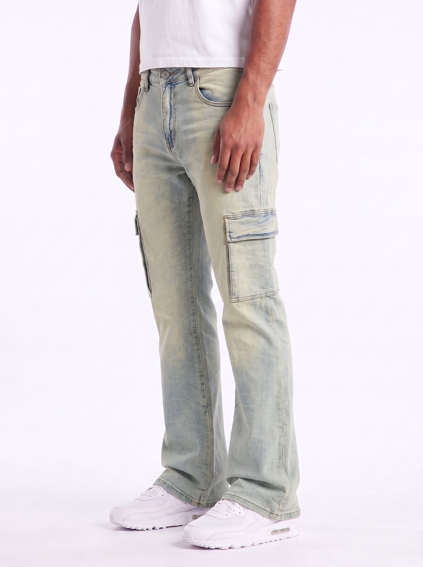 W by Waimea Men's Flare Fit Jeans