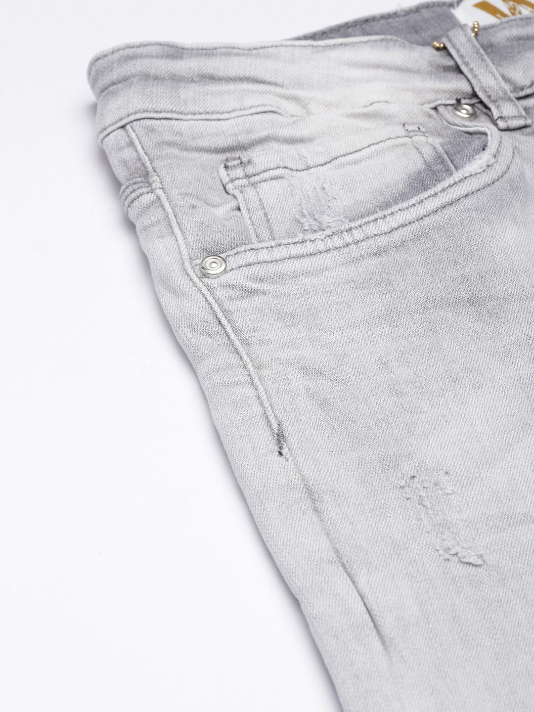 Waimea Grey Bleach Wash Jeans (M8176)