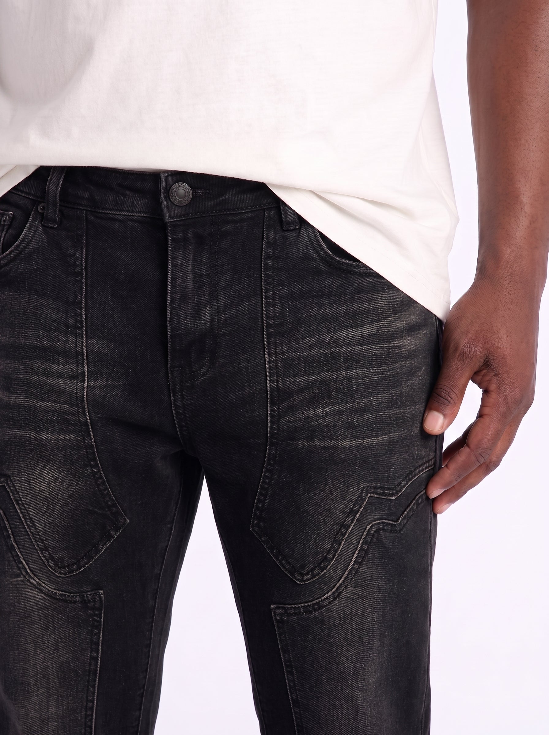 W by Waimea Men's Flare Fit Jeans