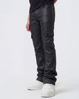 Waimea Men's Wax Coated Cargo Stacked Jeans