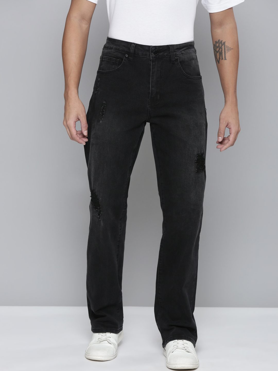 Waimea Black Wash Jeans (IM8113)
