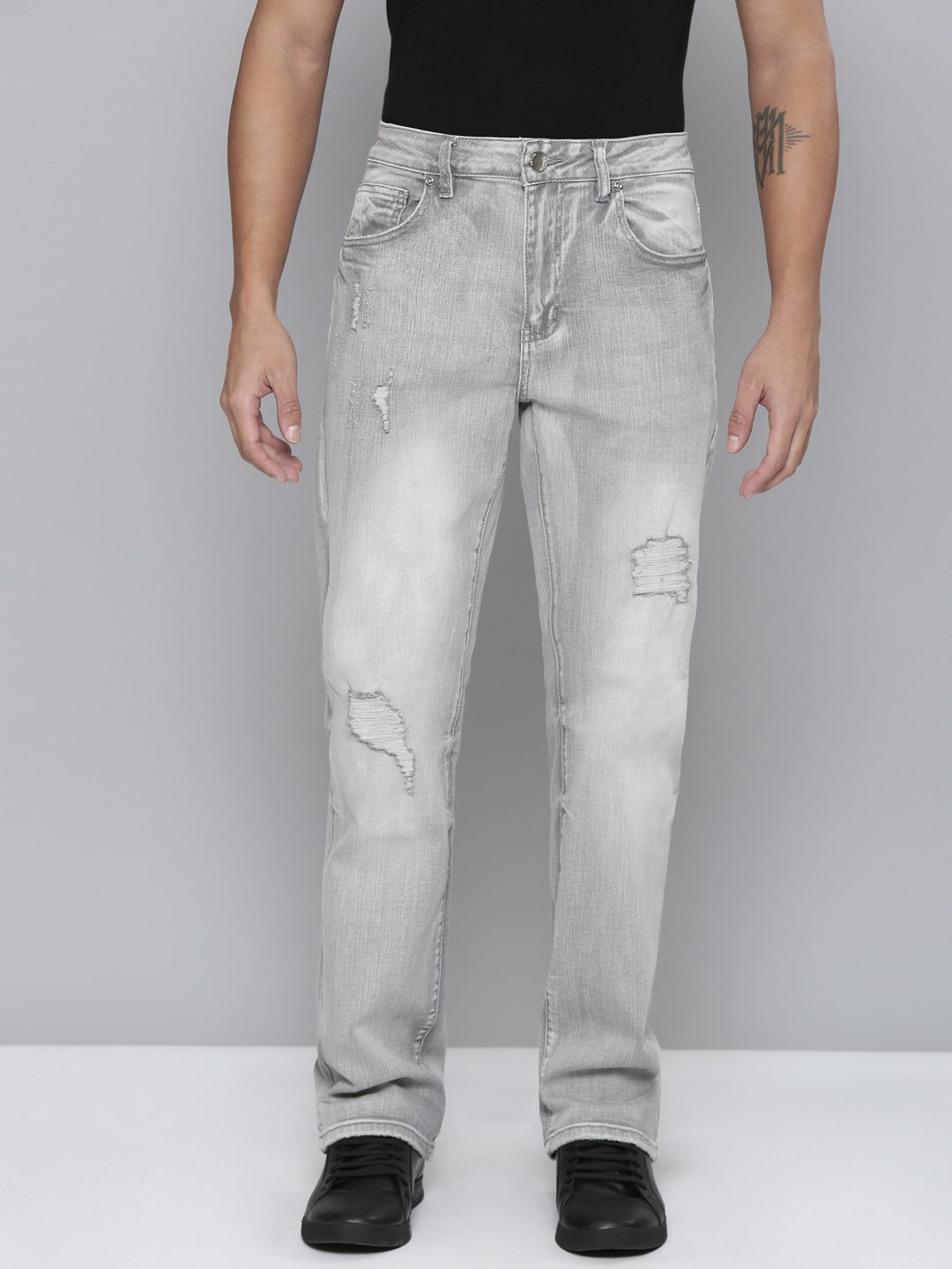 Waimea Grey Bleach Jeans (IM8113)