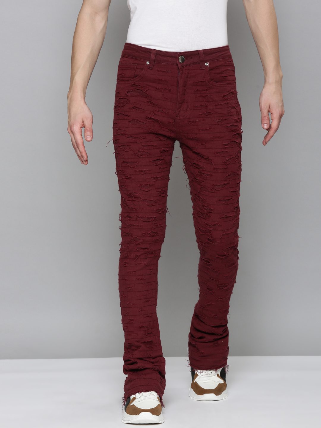Waimea Burgundy Jeans (M5756)