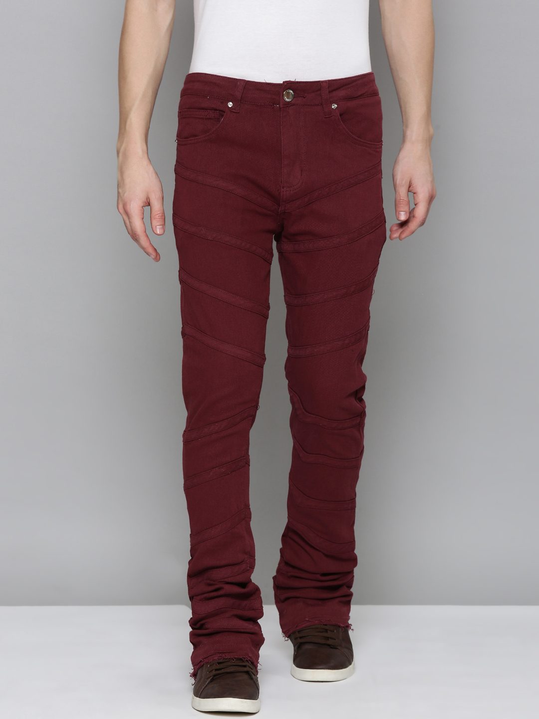 Waimea Burgundy Jeans (M5854)