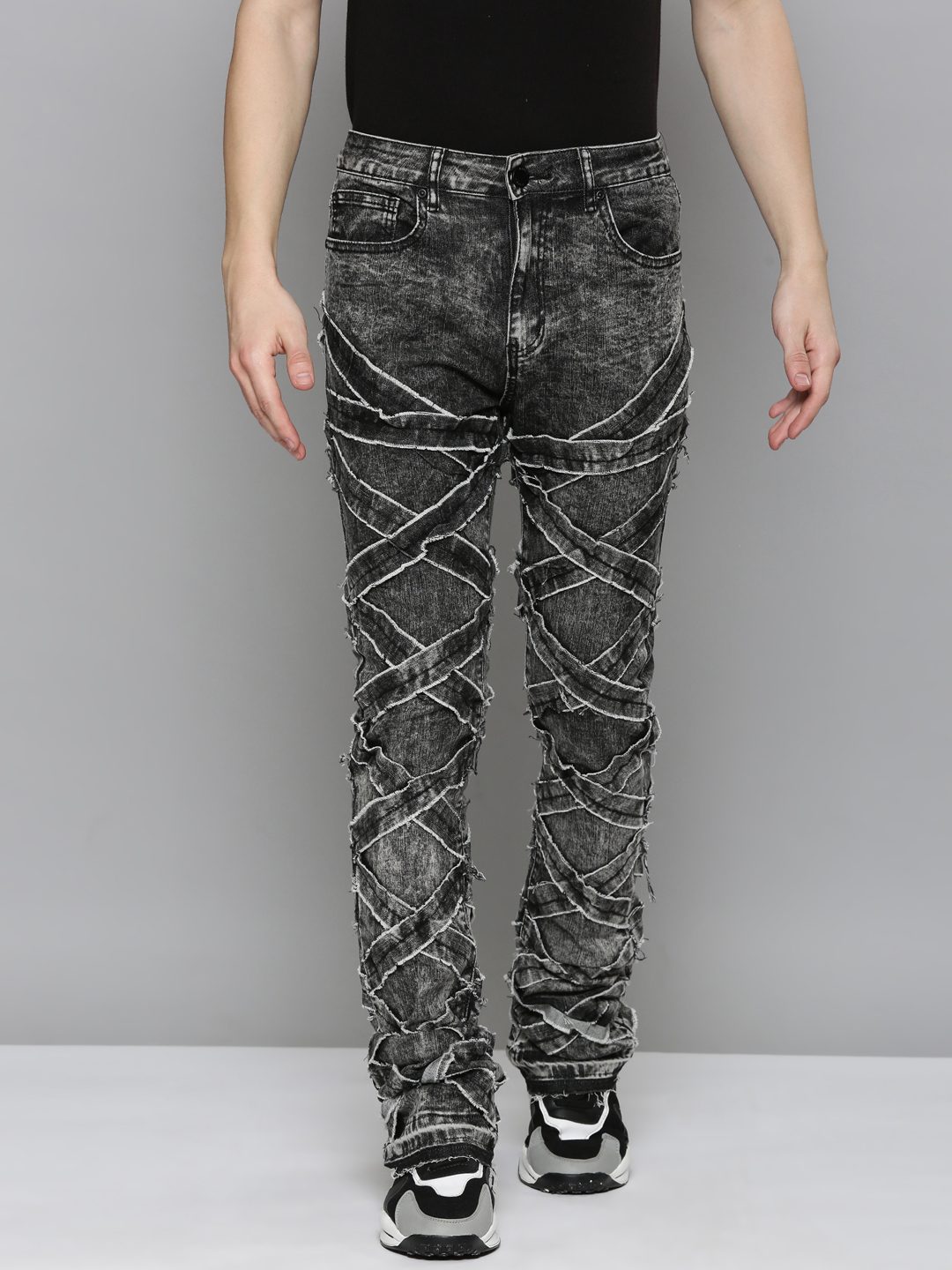 Waimea Black Wash Jeans (M5636)