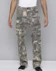 CAMO RELAXED FIT JEAN WITH CARGO POCKETS