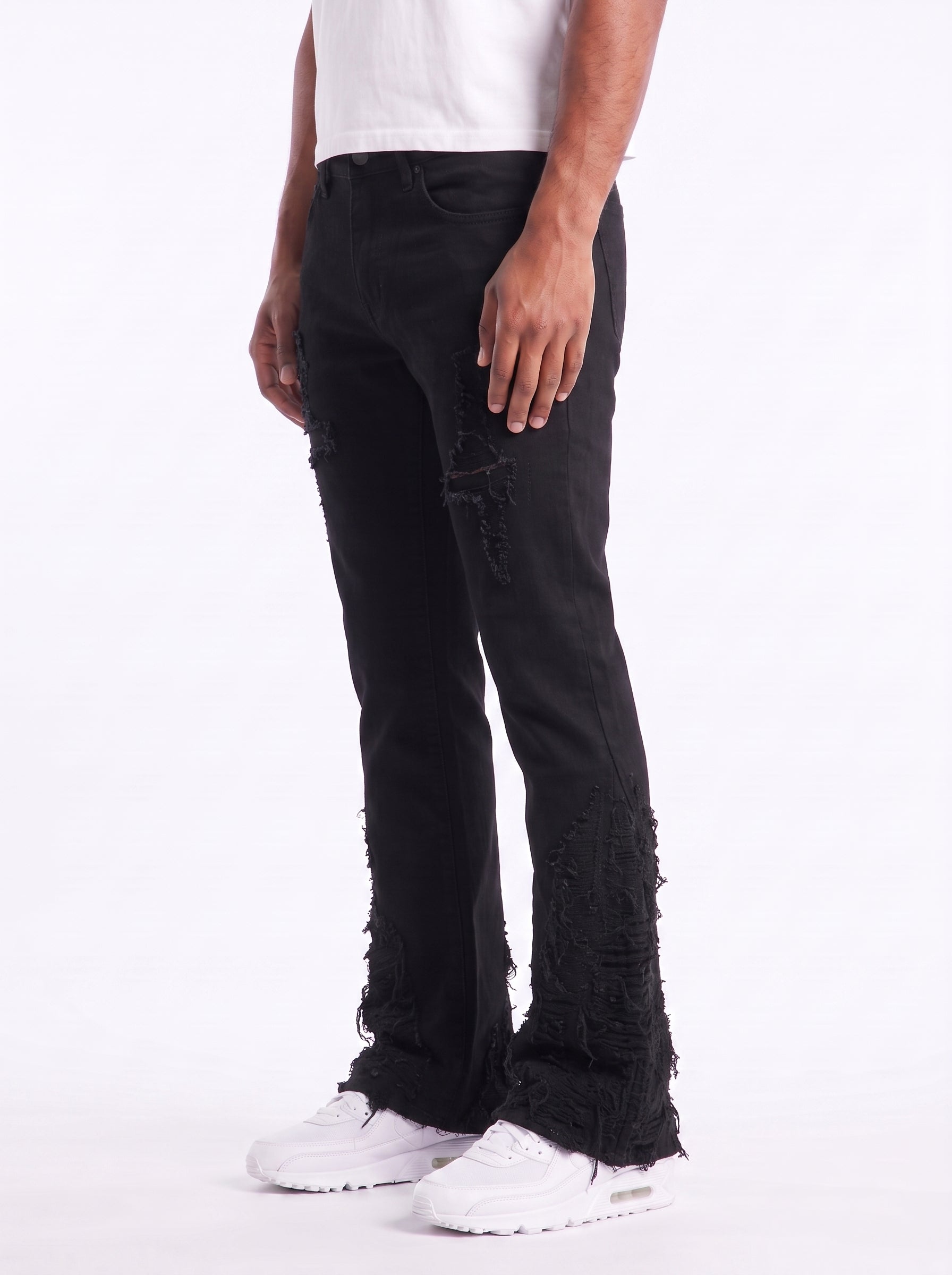 W by Waimea Men's Flare Fit Jeans