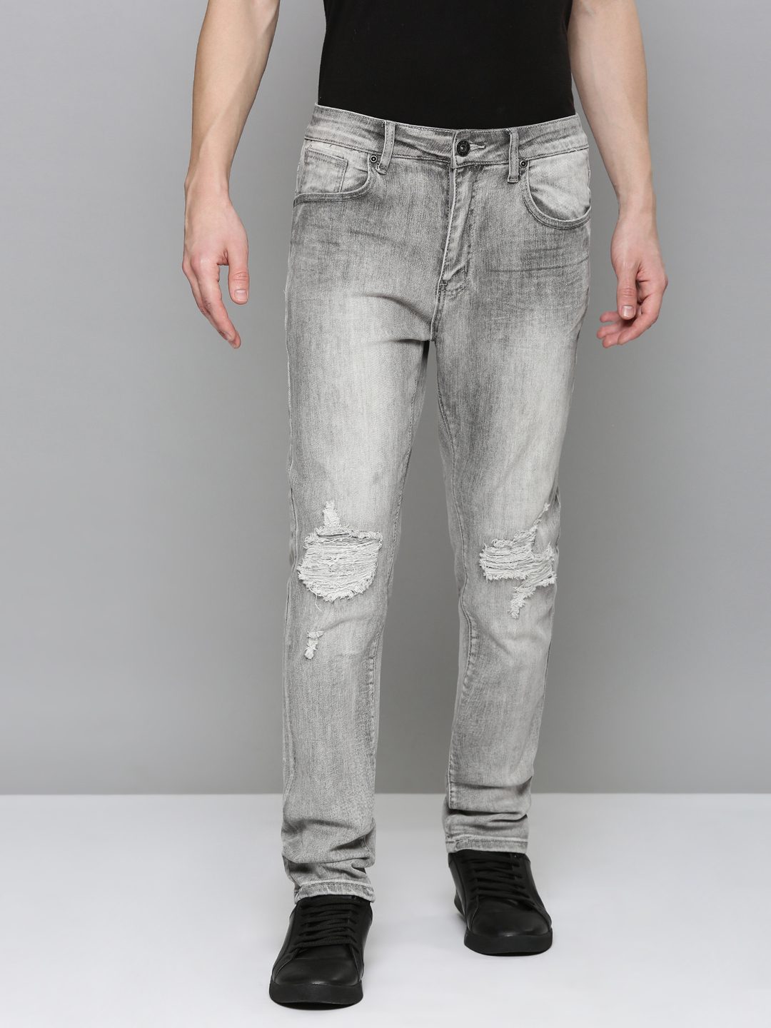 Waimea Grey Bleach Jeans (BOM5710)