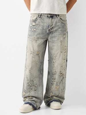 W by Waimea Men's Baggy Fit Jeans
