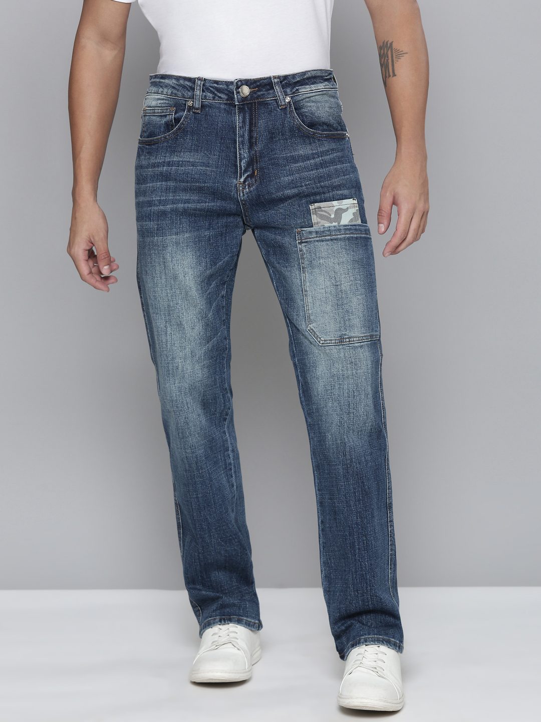 Waimea Dark Blue Wash Jeans (IM8064)
