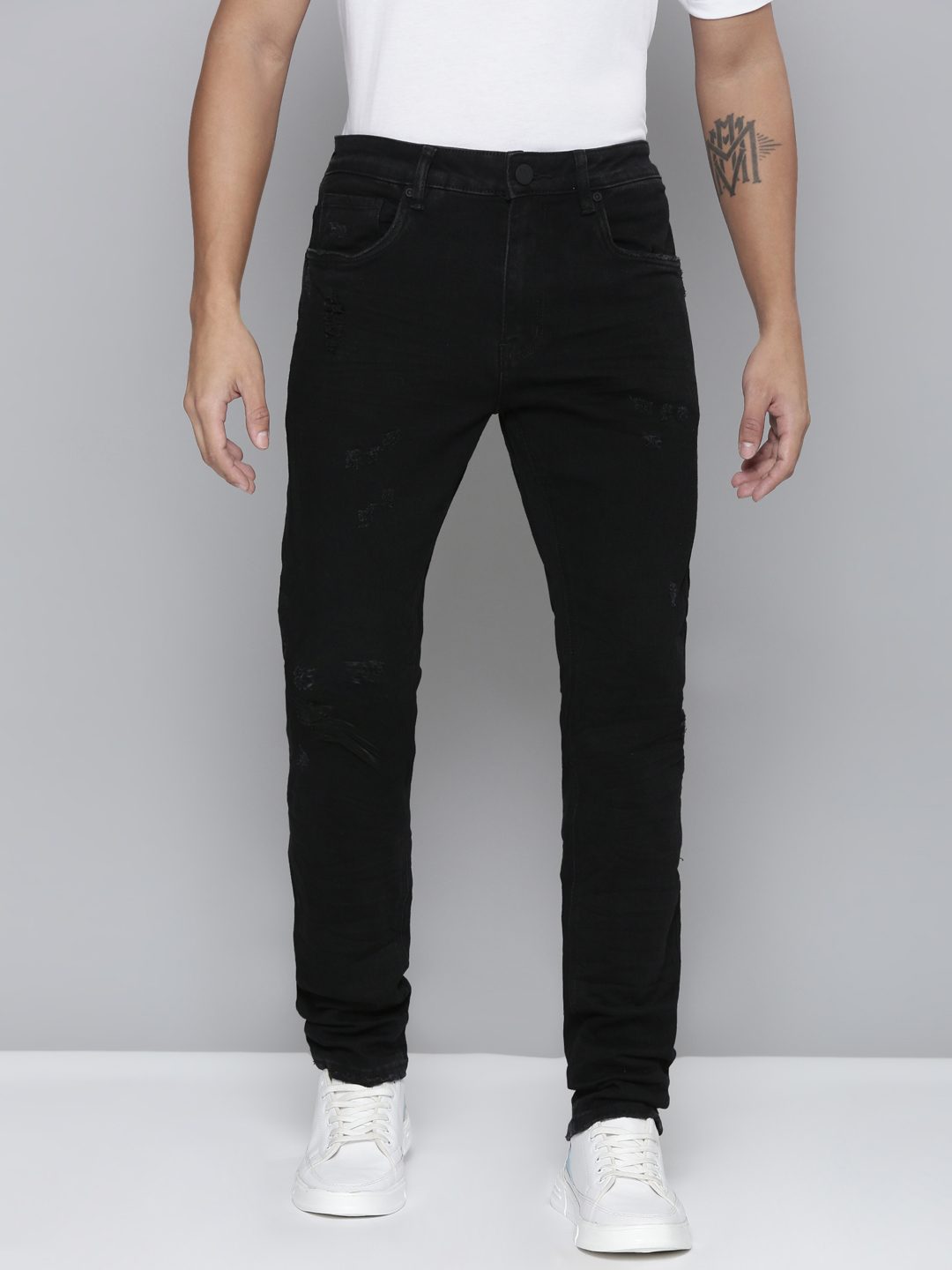 Waimea Jet Black Jeans (M8202)