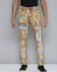 TIMBER PATCHWORK ALL OVER SKINNY JEAN
