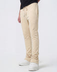 Waimea Khaki Stacked French Terry Fit Pants