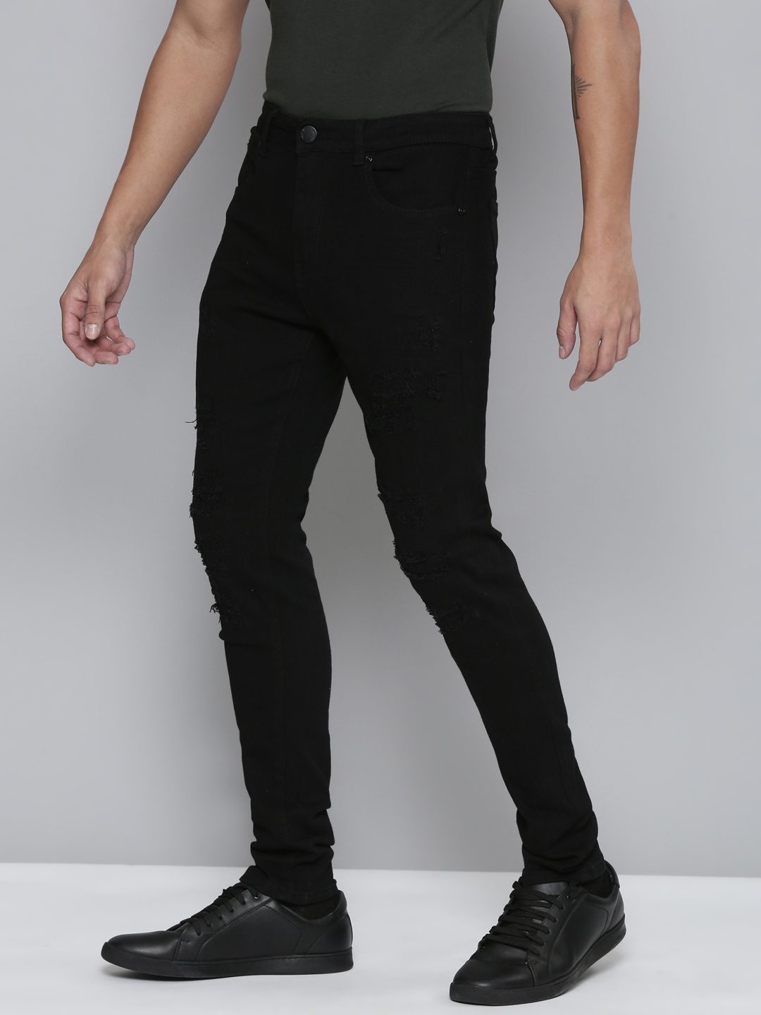 Waimea Jet Black Jeans (M5980)