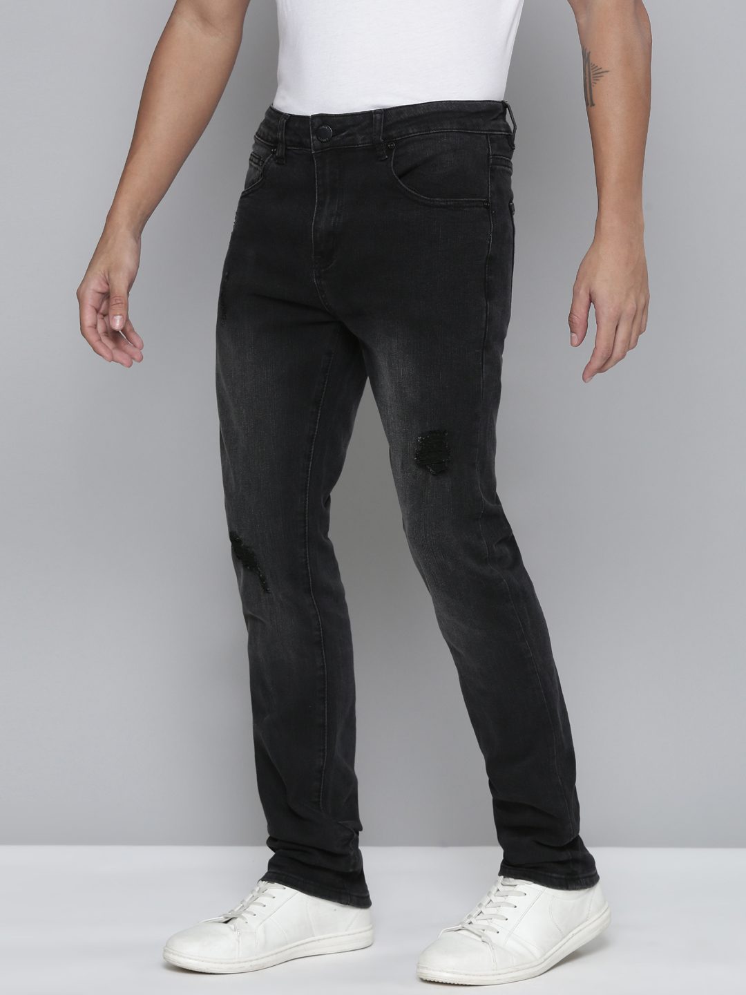 Waimea Black Wash Jeans (IM8114)