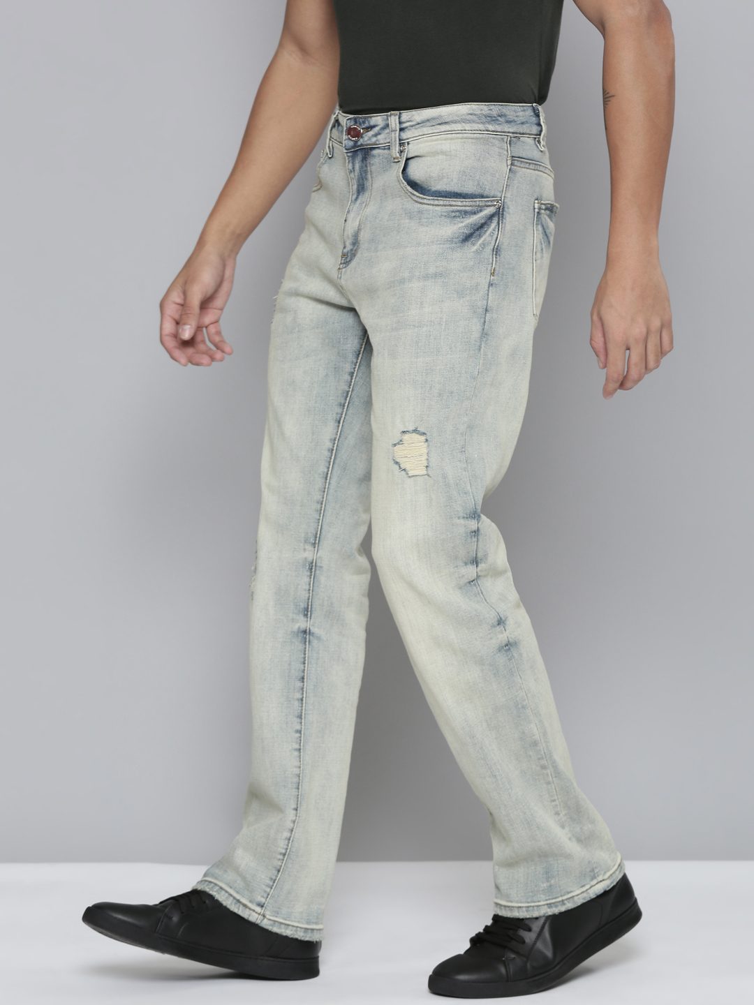 Waimea Bleach Wash Jeans (IM8113)