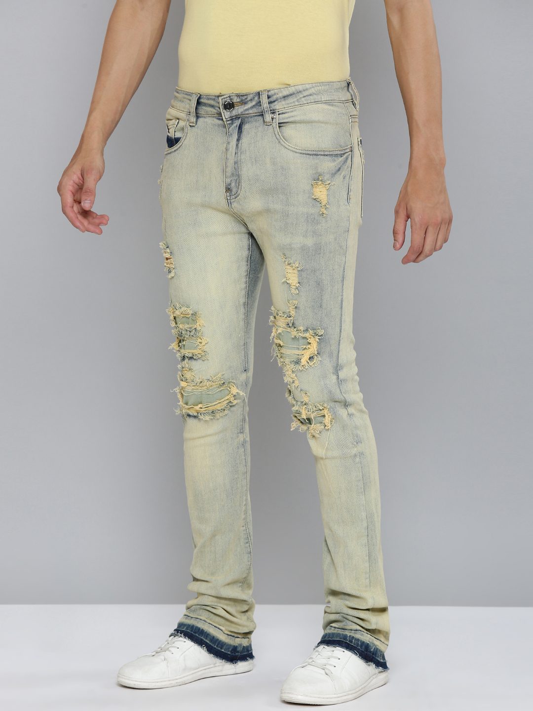 Waimea Bleach Wash Jeans (M5772)