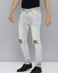 Waimea Grey Bleach Wash Jeans (M8176)