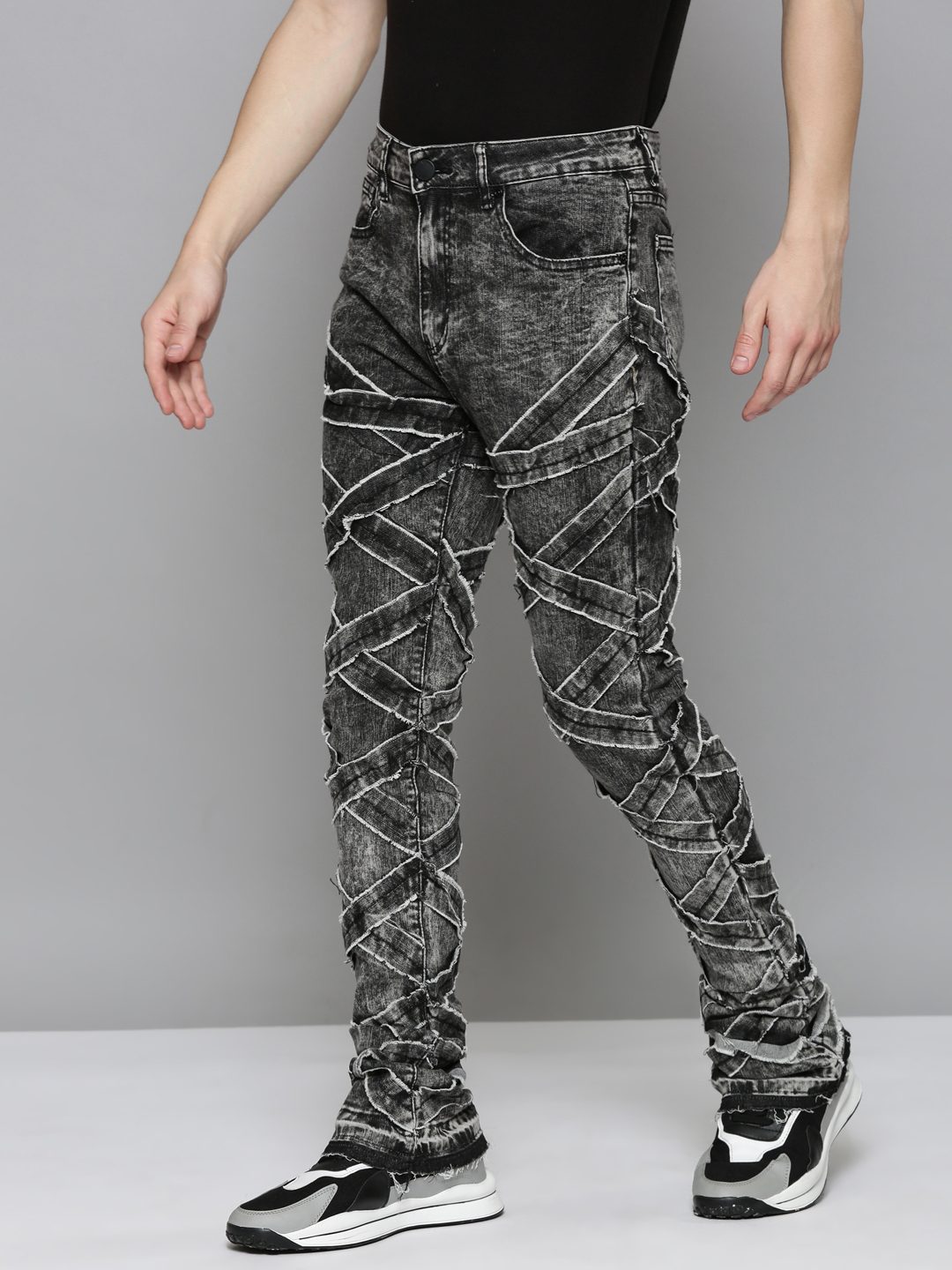 Waimea Black Wash Jeans (M5636)