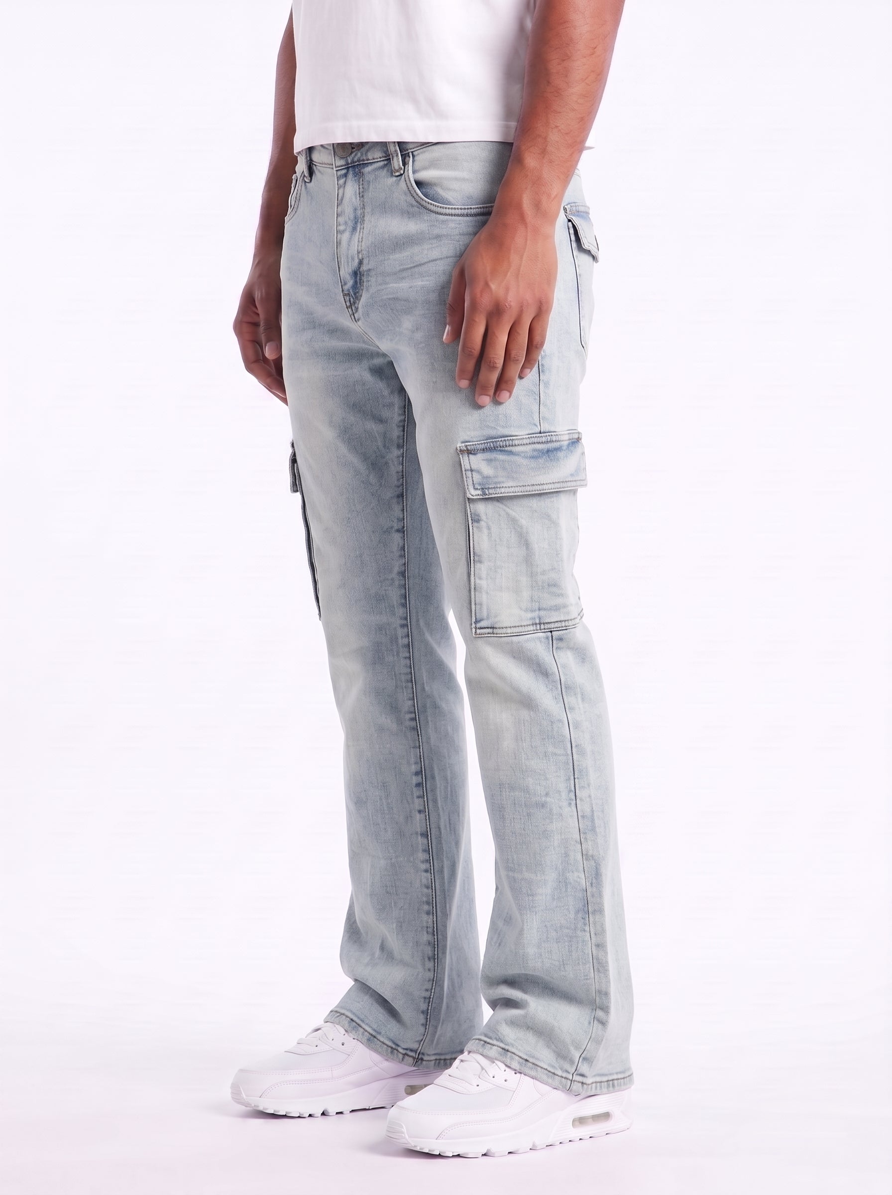 W by Waimea Men's Flare Fit Jeans